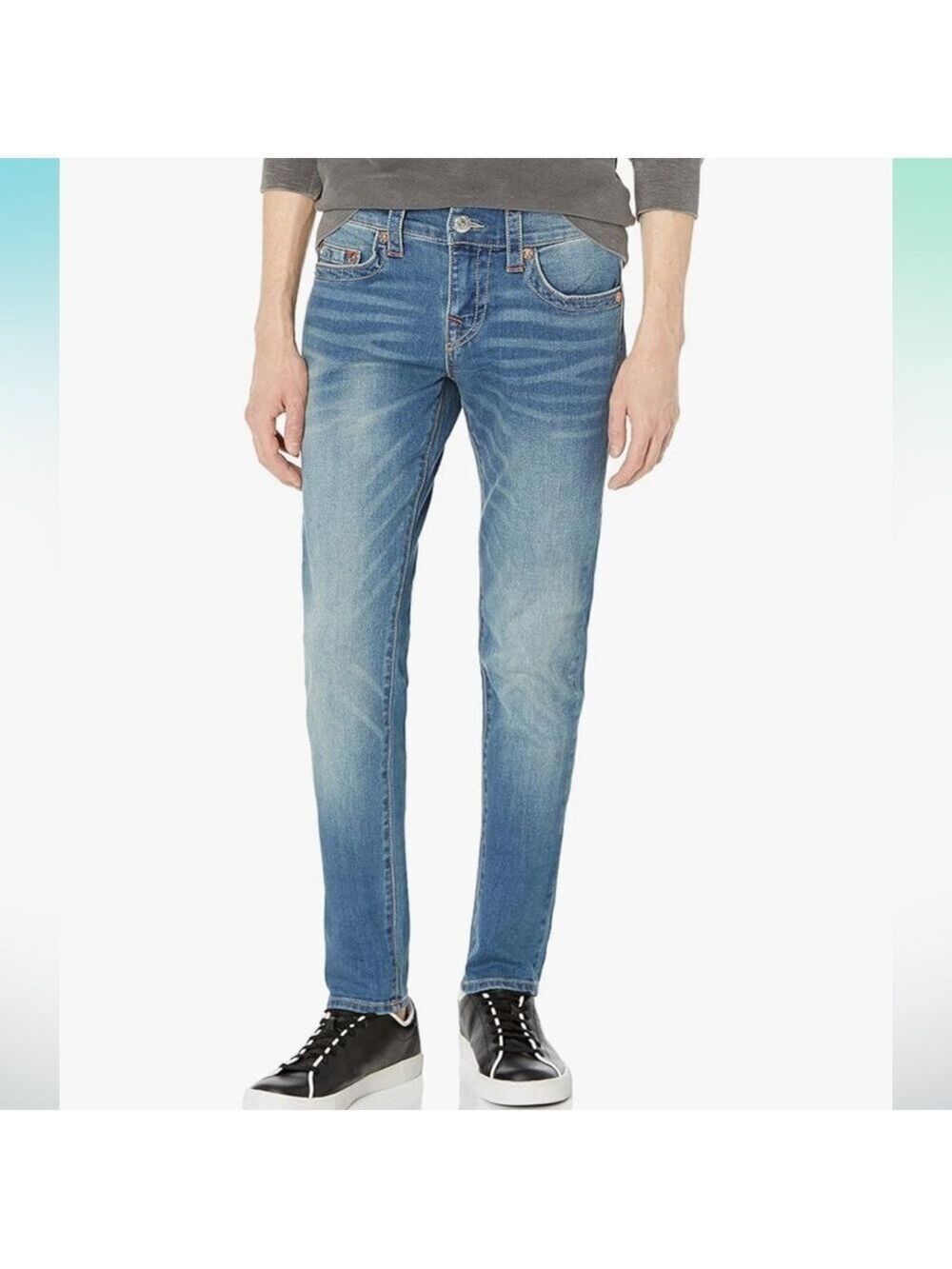 True Religion Light Blue Slim Jeans